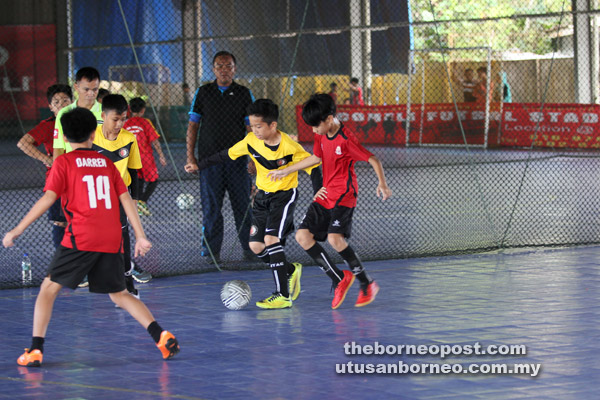  Aksi-aksi menarik pemain TPS sepanjang pertandingan.