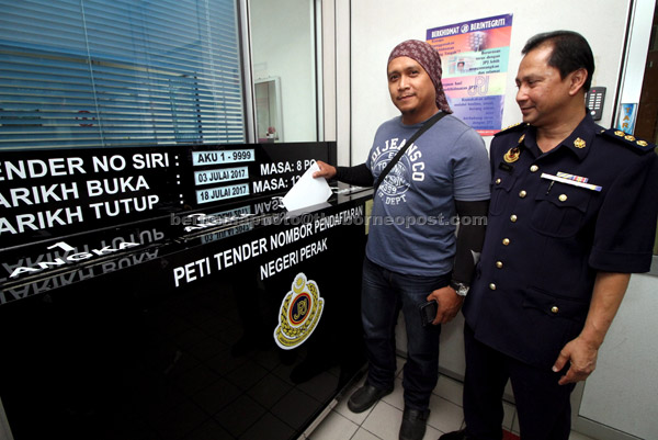 Plat Perak 'AKU' dapat sambutan orang ramai  Utusan Borneo Online