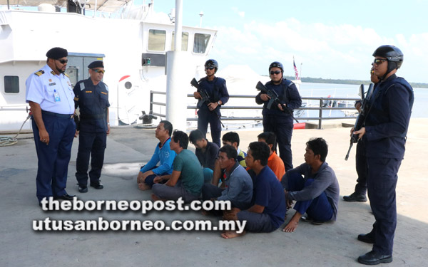  Lapan nelayan Vietnam berjaya ditangkap.