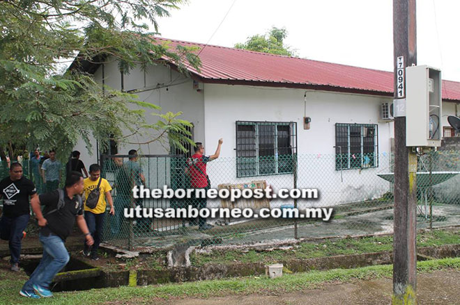  Pemandangan dari hadapan rumah sepasang suami isteri yang dipercayai mengurung buruh paksa warga Indonesia hampir tiga tahun.