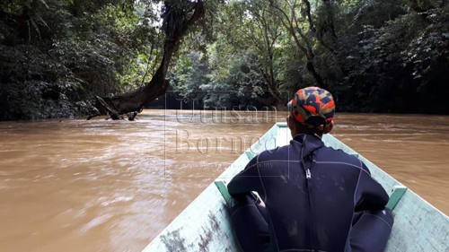 Operasi SAR diteruskan untuk mencari seorang lagi mangsa iaitu ,Eviline Linty Kaya.