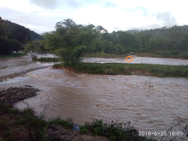 LOKASI operasi dan menyelamat mangsa.