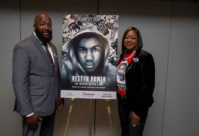  The Trayvon Martin Story’ di Washington, DC.   — Gambar AFP