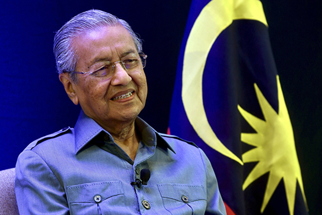 Pengerusi PH Tun Dr Mahathir Mohamad