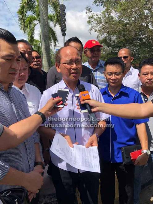  Madius ditemui selepas membuat laporan polis di Penampang.