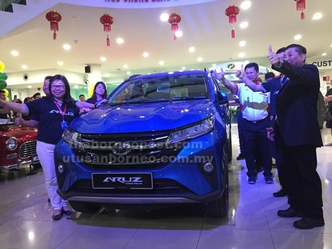 Perodua Aruz boleh ditempah di Ngu Chung Beng & Sons Corp 