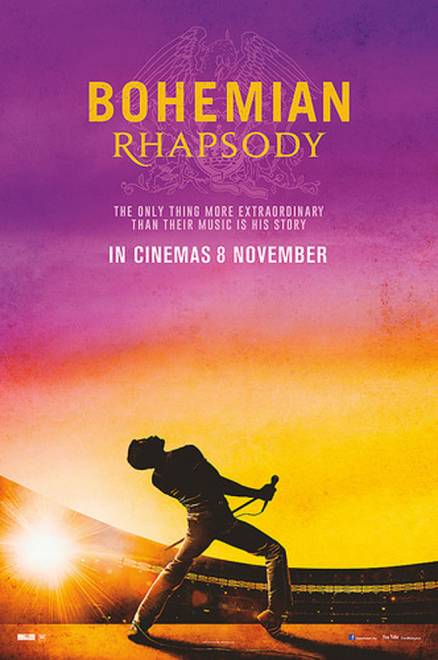  ‘Bohemian Rhapsody’, sebuah muzikal British-Amerika tentang kumpulan rock Queen, turut dicalonkan.