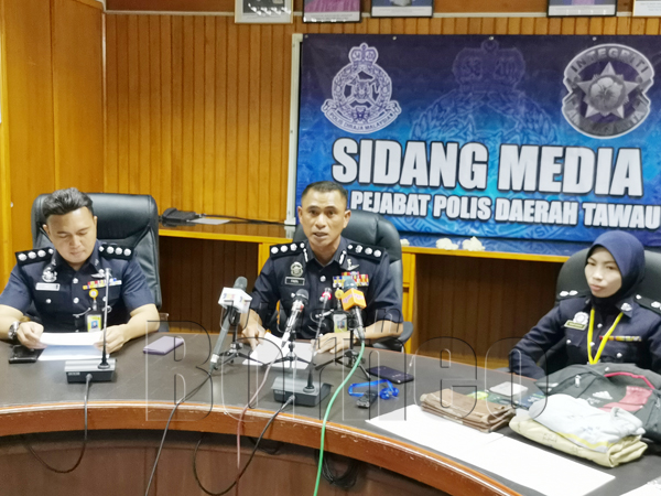 FADIL  ditemui semasa sidang media.