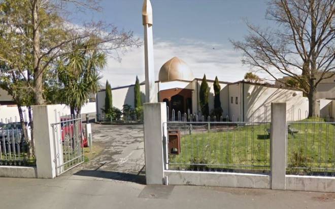Masjid di Christchurch yang merupakan lokasi insiden serangan bersenjata, semalam.