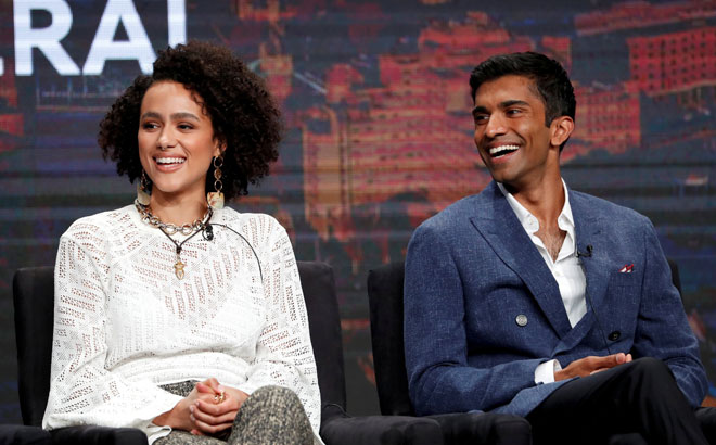 NATHALIE EMMANUEL & NIKESH PATEL