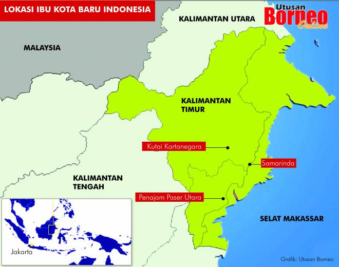 Ibu negara indonesia pindah ke kalimantan