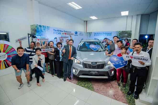  Pelanggan di Sabah kini boleh menempah Subaru Forester yang dikeluarkan dalam tiga varian.