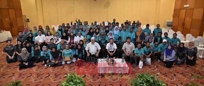  Seramai 73 peserta mengambil bahagian pada ‘Talking Motivational Talk’ pada program FISH4LIFE 2.0 anjuran Bahagian Gas Sarawak, PCSB.