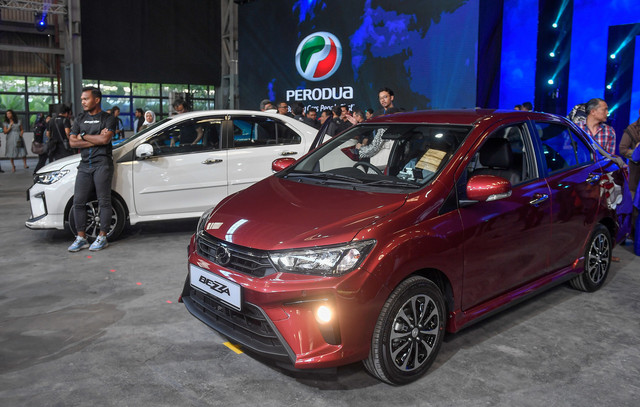 Perodua Bezza 2020 yang dilancarkan secara rasminya hari ini.