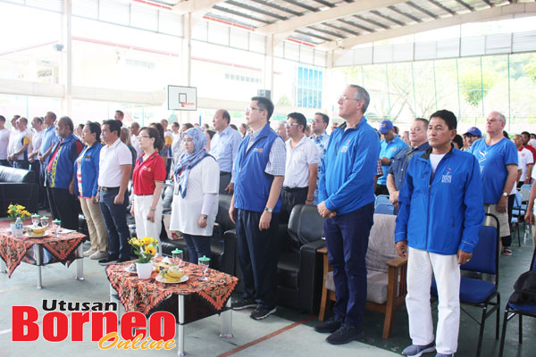  Antara tetamu kehormat dalam majlis itu.