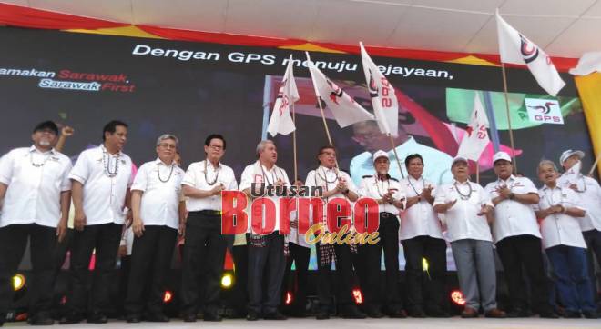 Majlis Pelancaran Gabungan Parti Sarawak  (GPS) Zon 15 A, hari ini.