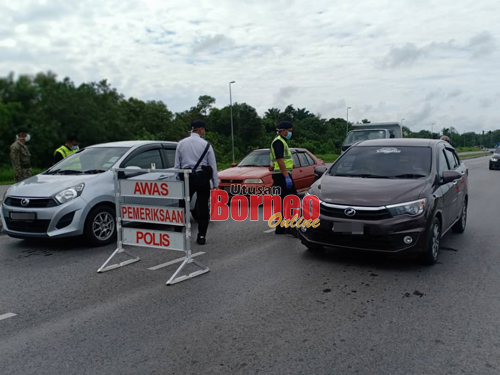 Sekatan jalan raya terkini