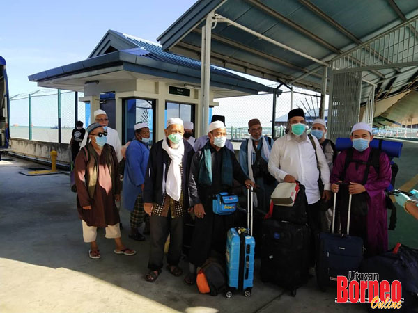  Rombongan tabligh dari Beaufort tiba di Pelabuhan Tawau.