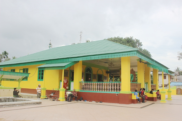  Masjid Sulthan Lingga yang bersejarah.