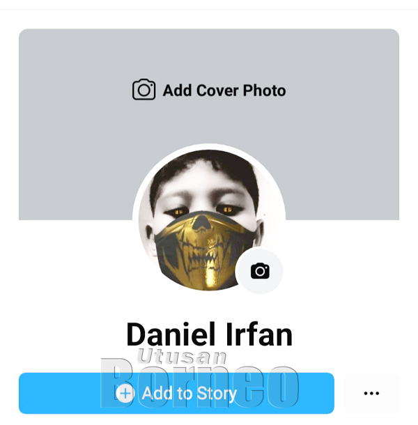  Martini juga boleh dihubungi menerusi akaun Facebook yang menggunakan nama Daniel Irfan.