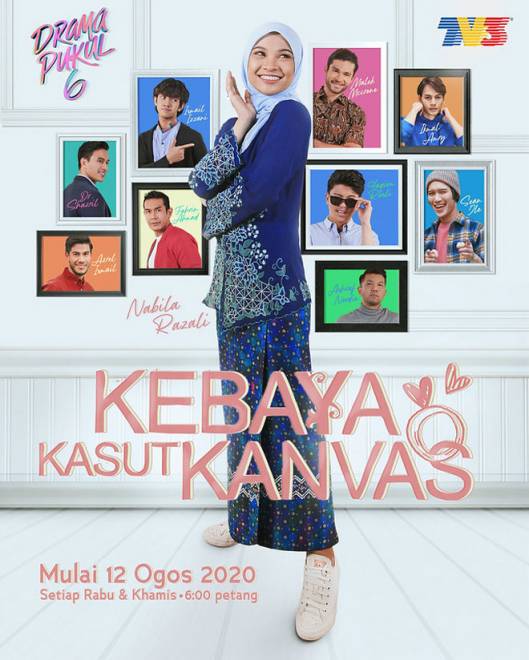  Poster drama Kebaya Kasut Kanvas.