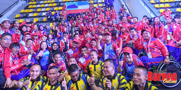  Kontinjen Para Sabah mencatat pencapaian luar biasa muncul naib juara Para SUKMA XIX Perak 2018.