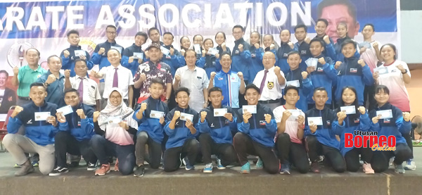  Anggota skuad karate yang menang pingat membantu Sabah merampas semula gelaran juara Karate Kebangsaan 2019.