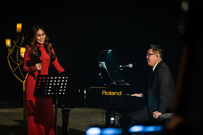  Dayang Nurfaizah bersama Aubrey Suwito.