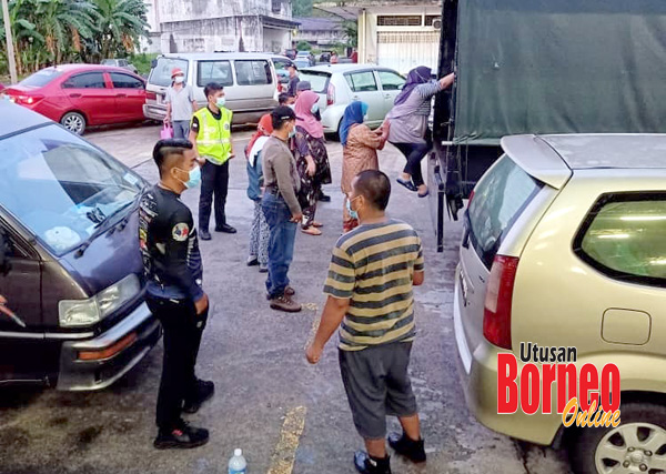  Individu yang gagal mematuhi SOP PKP dibawa ke balai polis untuk tindakan lanjut.