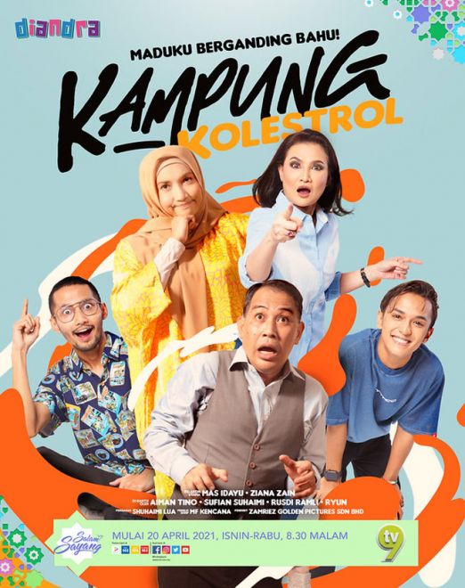 Poster ‘Kampung Kolestrol’.