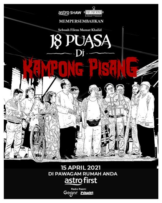  Filem ‘18 Puasa Di Kampong Pisang’ masih lagi mendapat sambutan memberangsangkan dan baru-baru ini berjaya meraih kutipan RM5 juta. 