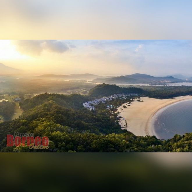  Kedamaian yang dinikmati oleh pelanggan semasa bercuti di Shangri-La Rasa Ria.