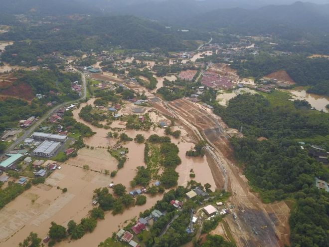 Kawasan terjejas banjir