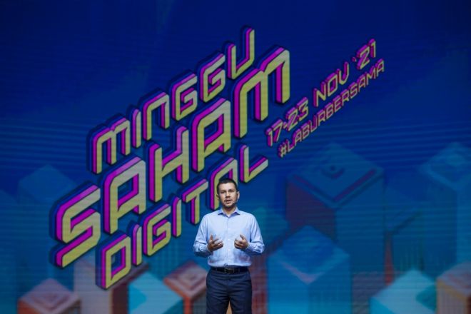 Presiden & Ketua Eksekutif Kumpulan PNB, Ahmad Zulqarnain pada majlis penutup Minggu Saham Digital 2021