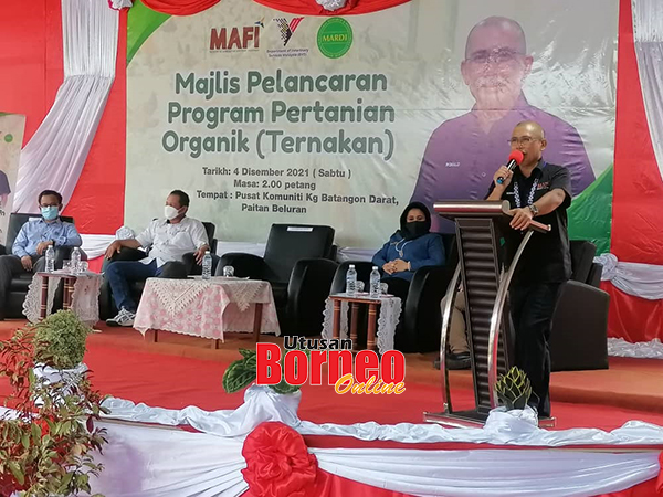  Ronald ketika menyampaikan ucapan pada majlis perasmian berkenaan.