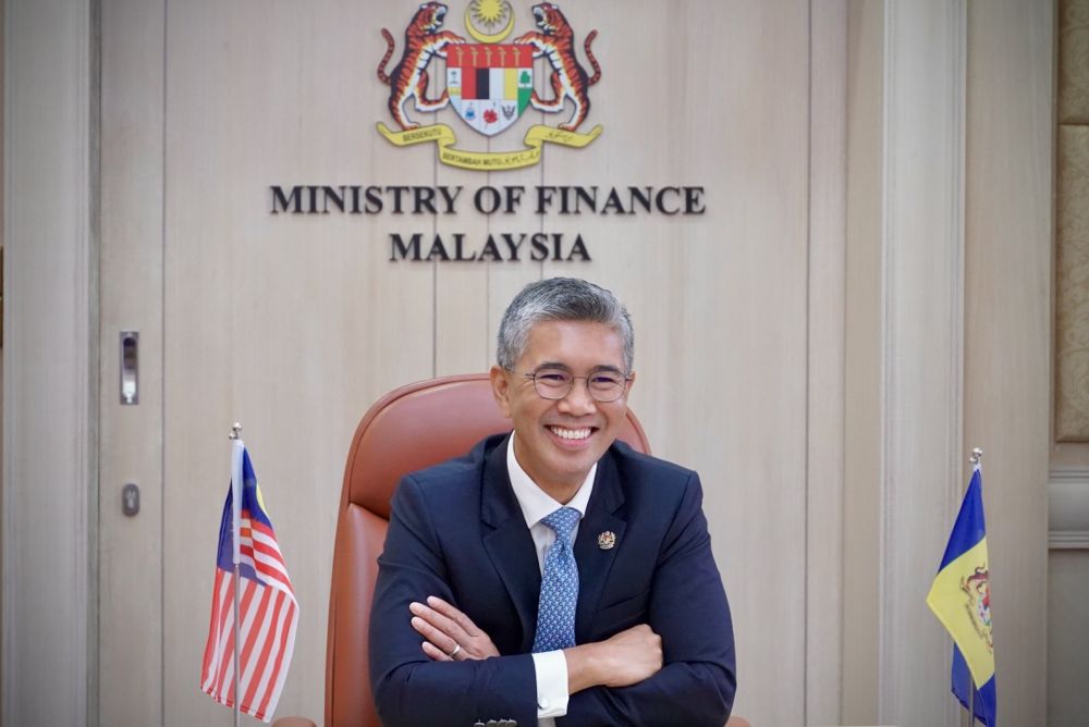 Menteri Kewangan, Tengku Datuk Seri Zafrul Tengku Abdul Aziz. 