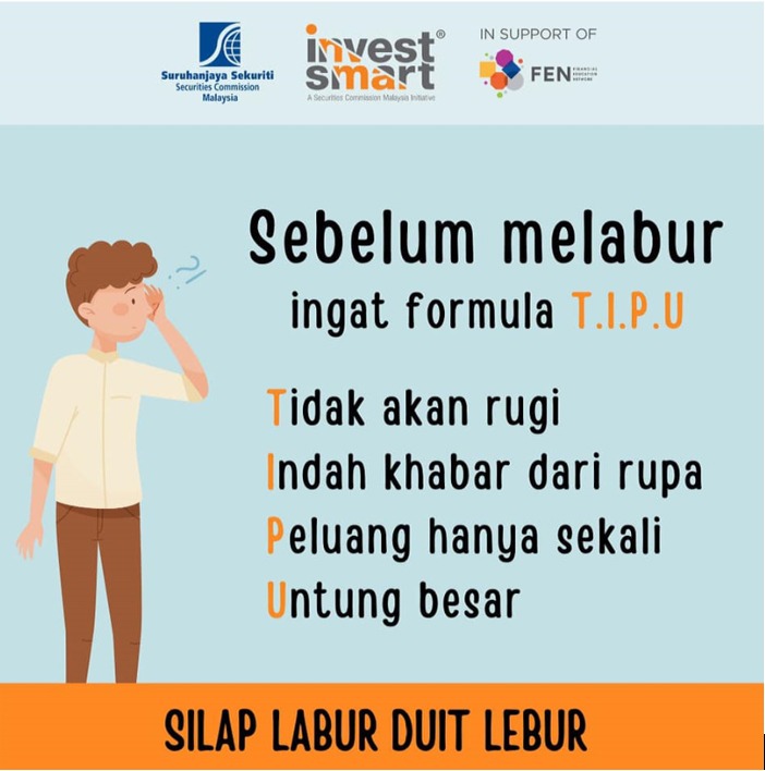 Berwaspada agar tidak menjadi mangsa taktik licik ‘scammers’ ini. Ketahui cara-cara pelaburan berhemah… Kunjungi Bersama InvestSmart®@Sarawak 2022 pada 17-18 September 2022 di Vivacity Megamall, Kuching.