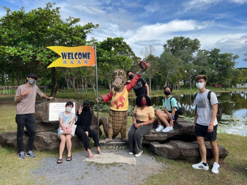 Rombongan pelajar Curtin lawat Taman Buaya Miri | Utusan Borneo Online