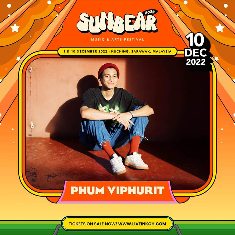  Phum Viphurit bersedia untuk membuat persembahan hebat di Festival Sunbear 2022 pada Disember depan. 