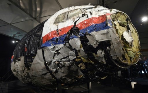 Keadaan bangkai pesawat MH17 yang ditembak jatuh pada 2014 - Gambar fail AFP