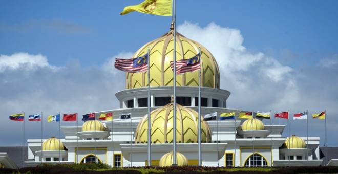 Istana Negara adalah tempat bersemayam rasmi Seri Paduka Baginda Yang di-Pertuan Agong. - Gambar Bernama 