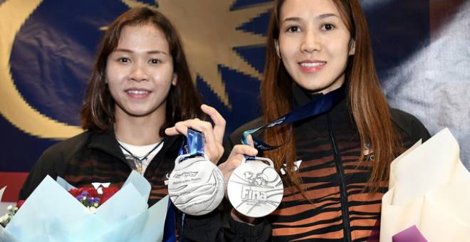 Gambar fail menunjukkan Pandelela dan Mun Yee.