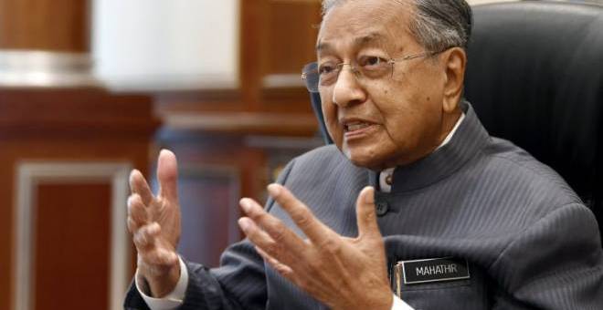 Tun Dr Mahathir Mohamad - Gambar fail Bernama