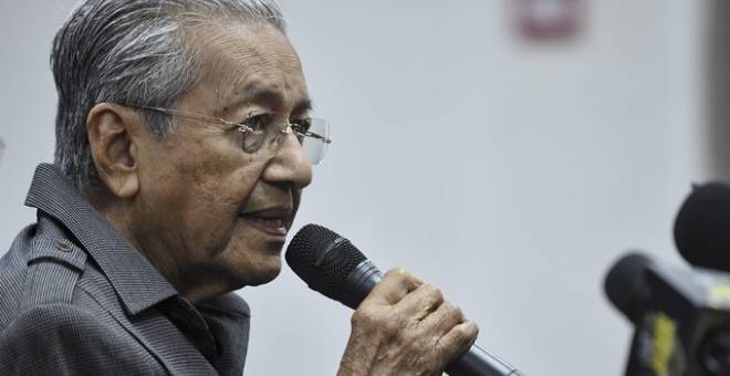 DR MAHATHIR - Gambar fail Bernama 