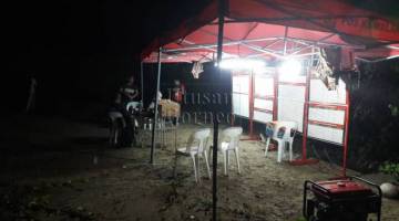 PKB dibuka untuk gerakan mencari dan menyelamat mangsa yang hilang di Kuala Sampadi, Lundu.