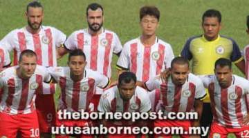 KEKALAHAN KEDUA: Sarawak mengalami kekalahan kedua pada kempen Liga Premier 2018 dijinakkan oleh UiTM FC malam kelmarin.