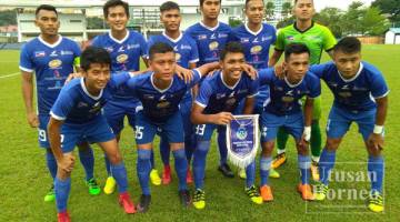 KESEBELASAN utama skuad bawah 21 tahun Sabah menentang ATM di Stadium Mini Mindef, Kuala Lumpur pada Khamis. Sabah menang perlawanan itu 4-0.