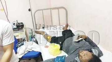 TEKONG bot dalam keadaan stabil dan sedang menerima rawatan di Hospital Lahad Datu.