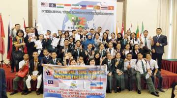 PASUKAN Inovasi SMK DPM Penampang menang dua angerah emas dan 16 gangsa IYSIE'19 di Kuala Lumpur.