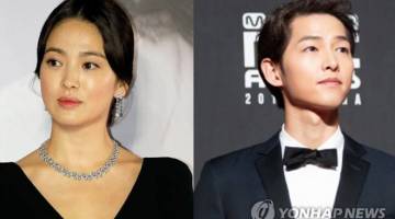 Song Hye-kyo (kiri) dan Song Joong-ki secara rasmi bercerai hari ini - Gambar fail Yonhap